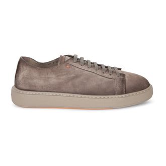 Santoni Sneakers, male, Beige, Size: 10 1/2 US Casual Sneakers for Men and Women