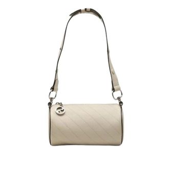 Gucci Pre-owned Vintage Schoudertas - Dames - Pre-owned - Wit - Maat: ONE Size Leer