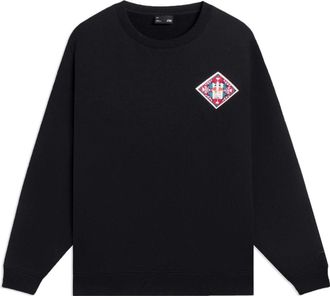 Li-Ning Kaleidoscope Graphics Sweatshirt Black AWDSF47-1