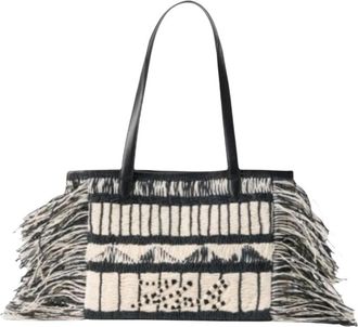 Karl Lagerfeld Tote Fringe S Rajia - Dames - Shoppers - Veelkleurig - ONE Size - Tassen