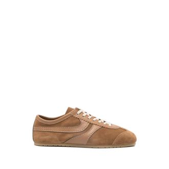 Dries Van Noten Schoenen, Heren, Bruin, 43 EU, Leer, Suede Sneakers