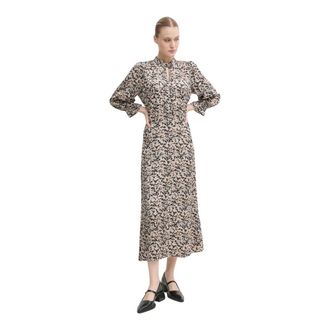 Bruuns Bazaar Floret BBClarena Jurk - Dames - Casual kleedjes - Veelkleurig - L - Kleedjes