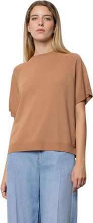 Kaos Mujer, Jerseys, Marr&oacute;n, Talla: S