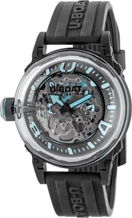 U-Boat U-65 Automatic Blue Dial Mens Watch 3348
