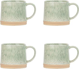 10 Strawberry Street Set Of 4 Rhea Mugs