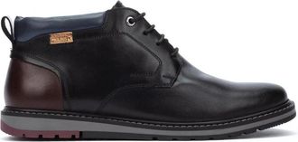 Pikolinos Klassieke Berna Herenlaars - Zwart - Heren - Veterlaarzen - Zwart - 40 EU - Schoenen