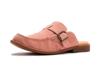 Born Meg Womens Flat Shoes Pink (salmon) : 7.5 M, Leather/Suede