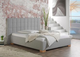 Maintal Polsterbett »Cueno« mit und ohne Matratze in 2 Ausführungen, Steppung mit Knopfheftung