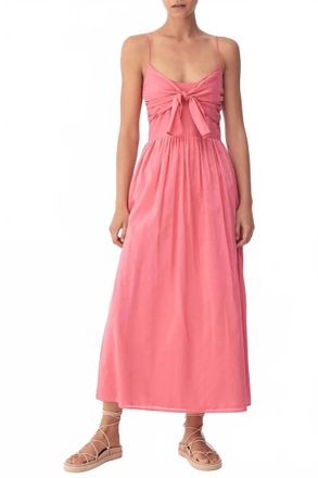 Bird & Knoll Bayou Dress In Pink