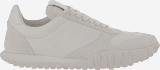 Jil Sander Grey Lace Up Sneakers