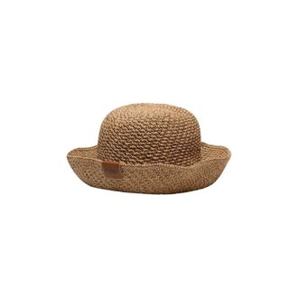 Ruslan Baginskiy Opvouwbare bucket hat - Dames - Accessoires - Beige - Maat: ONE Size