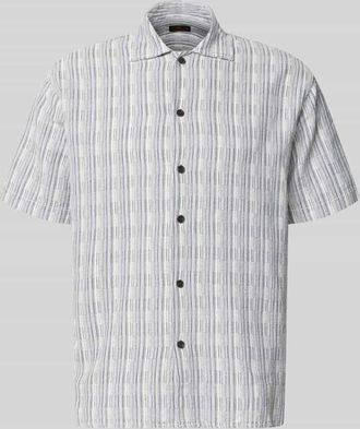 Jack & Jones Regular Fit Freizeithemd mit Kentkragen in Marine, Gr&ouml;&szlig;e XXL