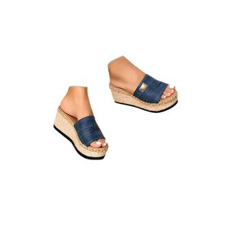 Generic Wedge Sandals for Women,2026 New Womens Orthopedic Wedge Sandals,Multicolor Platform Espadrille Sandal,Woven High Heels Open Toe Espadrilles Wedges Bo