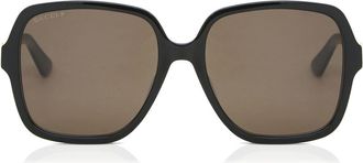 Gucci GG1189S 001 Womens Sunglasses Black Size 58 - Free RX Lenses - Free RX Lenses