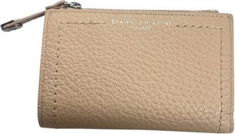 Gianni Chiarini Accessoires, Dames, Beige, ONE Size, Leer, Firenze Portemonnee