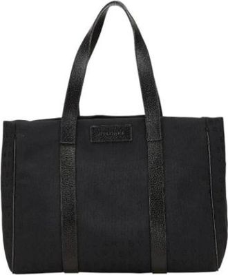 Bulgari Pre-owned Tote Bag - Dames - Vintage Shopper - Zwart - ONE Size - Vintage
