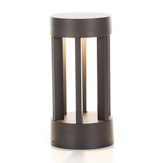 Lindby Lindby L&aacute;mpara Led Para Exterior jordis En Negro De Aluminio