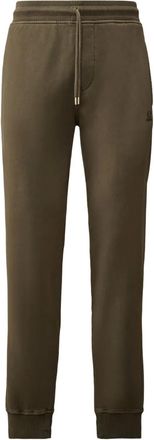 C.P. Company Pantaloni sportivi sportivi con coulisse e logo ricamato - Marrone