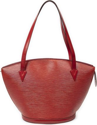 Louis Vuitton Pre-owned Womens St-Jacques Shopping GM Shoulder Bag - Red - One Size