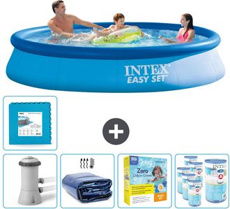 Intex Piscina Easy Set Redonda - 366x76 Cm - 8-piezas Scb23