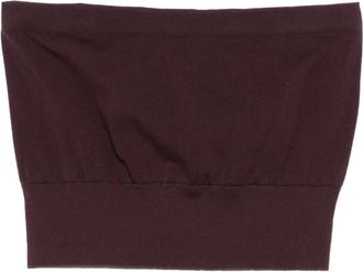 Wolford ribbed bandeu top - women - Polyamide/Elastane - M - Purple