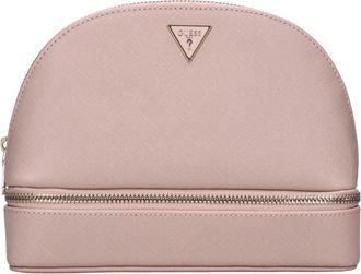 Guess Tassen, Dames, Roze, ONE Size, Leer, Beauty Case