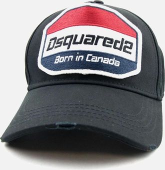 Dsquared2 Mens Dsquared2 Born In Canada Cap Black - Size: OS