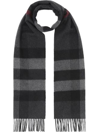 Burberry Geruite sjaal - Grijs
