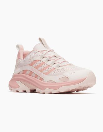 Merrell Womens Merrell Moab Speed 2 Polyurethane Womens Rosa Hiking Shoes - Pink - Size: 8