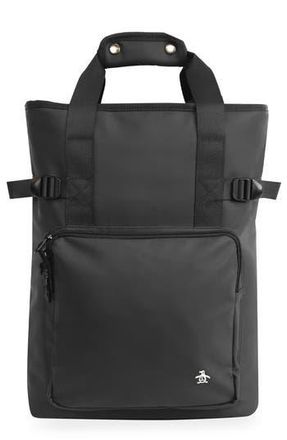 Original Penguin Waterproof Travel Backpack in Black at Nordstrom Rack