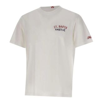 MC2 Saint Barth T-Shirts, male, White, Size: XL Portland T-shirt