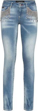 Philipp Plein Slim Fit Fringe