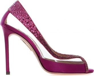 Aquazzura Stijlvolle Zomer Sandalen voor Vrouwen - Dames - Pumps - Roze - 35 EU - Schoenen