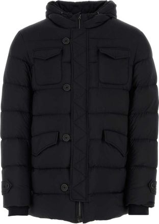 Herno Black LEskimo Down Jacket