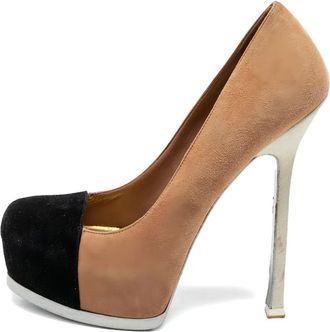 Saint Laurent Pumps Tribtoo 145mm - Marrone