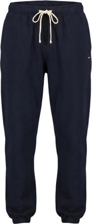 Tommy Hilfiger Essential Fleece Trainingsbroeken - Heren - Sweatpants - Blauw - 2XL - Katoen - Broeken