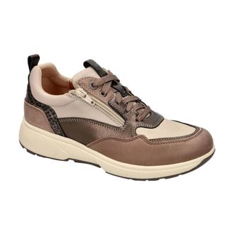 Xsensible Schoenen, Dames, Bruin, 37 EU, Leer, Grenoble Sneaker