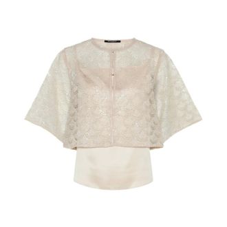 Bruuns Bazaar Mujer, Blusas y Camisas, Beige, Talla: M