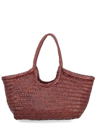 Dragon Diffusion Nantucket Basket Large Woven Tote Bag
