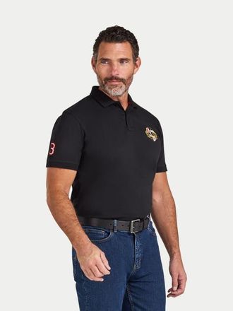 Raging Bull Crest Polo Shirt in Black at Nordstrom, Size X-Large