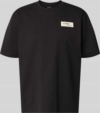 G-Star Relaxed Fit T-Shirt mit Label-Badge in Black, Gr&ouml;&szlig;e XXL