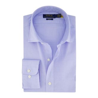 Polo Ralph Lauren Heren, Overhemden, Blauw, Maat: 4XL Katoen