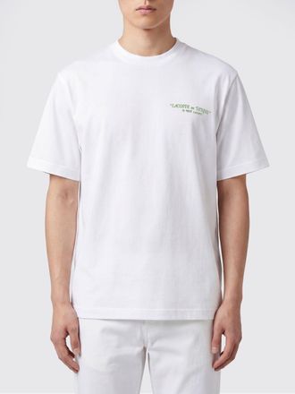Lacoste Cotton T-Shirt with Graphic Print