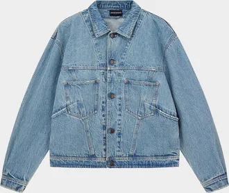 Emporio Armani Men & apos;s Oversized Denim Jacket