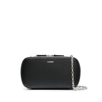 Jil Sander Cross Body Bags, female, Black, Size: ONE SIZE Traditional Crossbody Bag