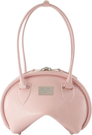 Acne Studios Bowlina Mini Schoudertas - Dames - Handtassen - Roze - ONE Size - Leer - Tassen