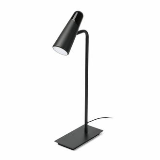 Faro Barcelona Lao Lampada Da Tavolo Nero Led 4,5w 3000k Marca Faro