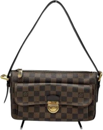 Louis Vuitton Pre-owned Shoulder Bags, female, Brown, Size: ONE SIZE Pre-owned Vintage Canvas Shoulder Bag