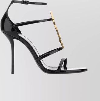 Saint Laurent patent leather high-heel sandals