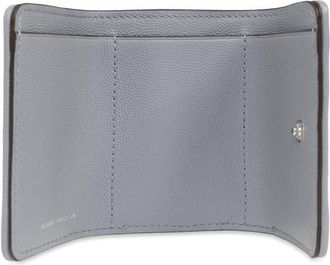 Tory Burch Womens Wallet Gray Leather